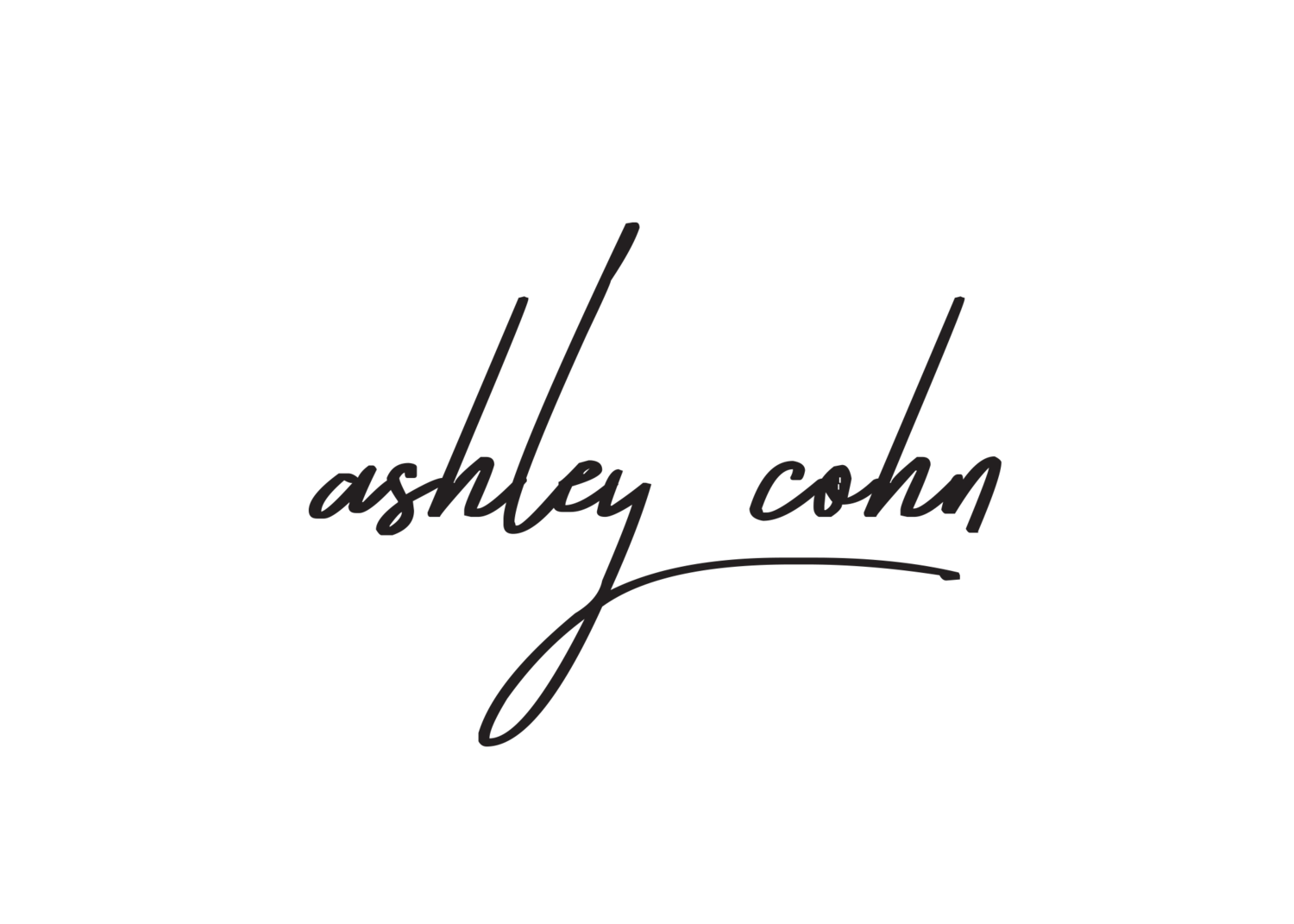 Ashley Cohn's Signature